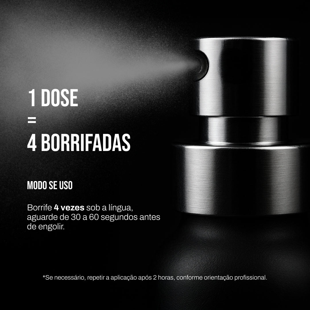 Libido Spray Sabor Menta 120 doses - Tadalafil Spray